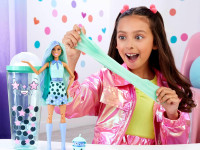 barbie htj21 păpușă "pop reveal: bubble-ti ceai verde"