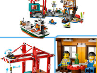 lego city 60422 Конструктор "Морская гавань с грузовым кораблем" (1226 дет.)