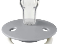 bibs suzeta rotunda din silicon de lux sage night & cloud night (0-36 luni) 2 buc.