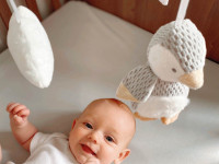 nuby id99613 Карусель плюшевая "little penguin"