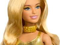 barbie hrh19 păpușă "fashionistă" în salopetă aurie