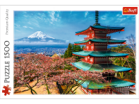 trefl 26132 puzzle "muntele fuji" (1500 el.)