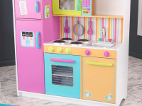 kidkraft 53100-msn bucătărie pentru copii "deluxe big & bright"