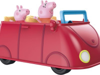 peppa pig f2184 set de joc "mașina familiei lui peppa"