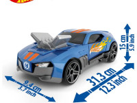 hot wheels hwcc15 mașină de curse -garaj 2in1