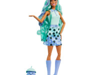 barbie htj21 păpușă "pop reveal: bubble-ti ceai verde"