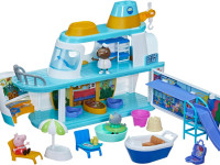 peppa pig f6284 set de joc "nava de croazieră a lui peppa"