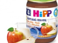 hipp 5511 Рисовый молочный десерт с яблоками и грушами (4м+) 190 гр.