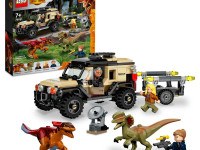 lego jurassic world 76951 constructor "transport de piroraptor si dilophosaurus " (279 el.)