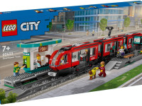 lego city 60423 Конструктор "Трамвай и станция в центре города" (811дет.)