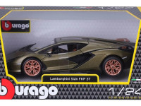 bburago 18-21099 masina model "lamborghini sian fkp 37" (1:24) in sort.