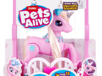 zuru pets alive 9545 jucărie interactivă "unicornul meu magic cu grajd"