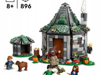 lego harry potter 76428 constructor "coliba lui hagrid: o vizita neasteptata" (896 el.)