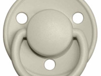 bibs suzeta rotunda din silicon de lux (0-36 m.) sand