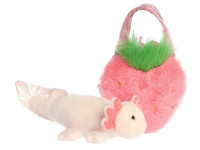 aurora fancy pals 220206c axolotl de pluș într-o pungă (20 cm)