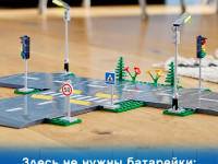 lego city 60304 Конструктор "Дорожные пластины" (112 дет.)