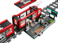 lego city 60423 Конструктор "Трамвай и станция в центре города" (811дет.)