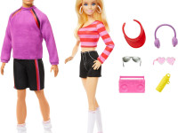 barbie hxk90 set de păpuși "barbie și ken" cu accesorii