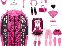 monster high hxh84 setul de joc surpriză mysteries "secretele lui draculaura"