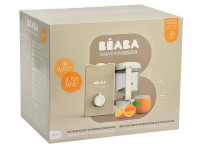 beaba 5992 robot de gatit cu aburi si blender 4in1 "babycook express" clay earth