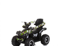 chipolino mașină cu mâner  atv rocahc02307wg alb\verde