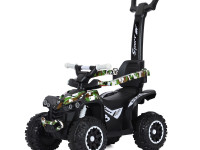 chipolino mașină cu mâner  atv rocahc02307wg alb\verde