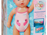 zapf creation 835302 păpuşă baby born swimming lizzie (30 cm)