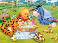 trefl 18198 puzzle "winnie the pooh. băi de purcel" (30 el.)