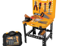 teamsterz 1684821 set de joacă jcb "bancul de lucru și valiză cu unelte"