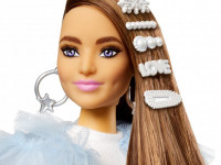 barbie gyj78 Кукла "extra" в длинном радужном платье