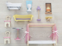 kidkraft 65869-msn casă pentru păpuși kaylee dollhouse