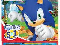 as kids 1023-62748 set pentru desen 5 în 1 "sonic the hedgehog"