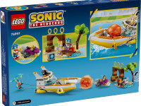 lego sonic 76997 constructor "barca de aventuri a lui tails" (393 el.)