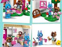 lego animal crossing 77050 constructor "nook`s cranny si casa lui rosie" (535 el.)