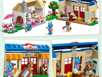 lego animal crossing 77050 constructor "nook`s cranny si casa lui rosie" (535 el.)