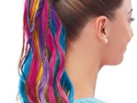 cra-z-art 34050int Набор для создания радужных волос "barbie rainbow tie-dye hair designer"