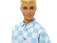 barbie hpl74 papusa ken in costum albastru plaja