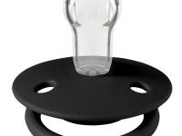 bibs suzeta rotunda din silicon de lux (0-36 luni) black