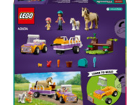 lego friends 42634 constructor "remorca cu cal si ponei" (105 el.)