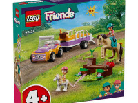 lego friends 42634 constructor "remorca cu cal si ponei" (105 el.)