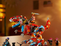 lego dreamzzz 71484 constructor "dinozaurul robot c-rex al lui coope" (917 el.)