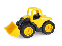 lena 01262 jucărie "tractor cu găleată" (14 cm.)