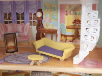 kidkraft 65869-msn casă pentru păpuși kaylee dollhouse