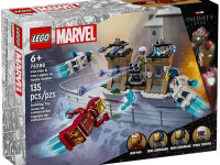 lego marvel 76288 constructor "iron man si legiunea de fier vs. soldat hydra" (135 el.)