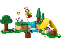 lego  animal crossing 77047 constructor "activitatile in aer liber ale lui bunnie" (164 el.)