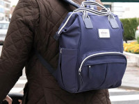 beaba 3570 rucsac pentru mama wellington bleumarin