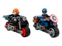 lego marvel 76260 Конструктор "Черная вдова и Капитан Америка на мотоциклах" (130дет.)