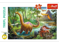 trefl 17319 puzzle "plimbarea dinozaurilor" (60 el.)