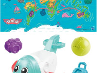 play-doh f8804 set de plastilină "airplane explorer" (4 culori)