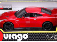 bburago 18-21082 masina model "nissan gt-r" (1:24) in sort.